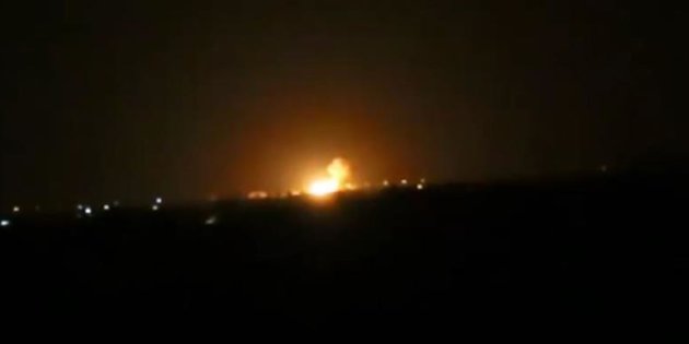 ISRAEL BOMBARDEA UN ARSENAL EN SIRIA PERO NO DICE QUE LO HA HECHO