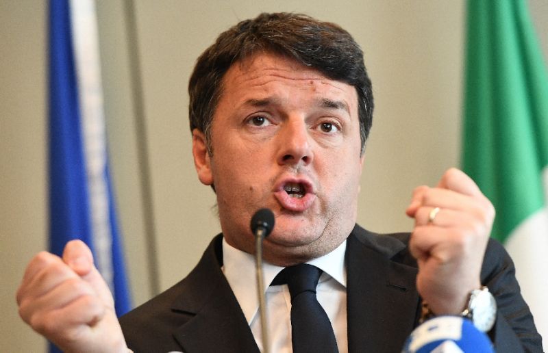 VUELVE RENZI AL PANORAMA POLÍTICO ITALIANO
