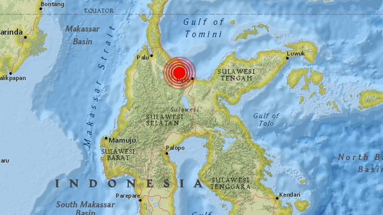 FUERTE TERREMOTO EN INDONESIA