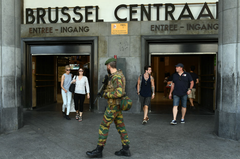 ATENTADO FRUSTRADO EN LA ESTACIÓN CENTRAL DE BRUSELAS