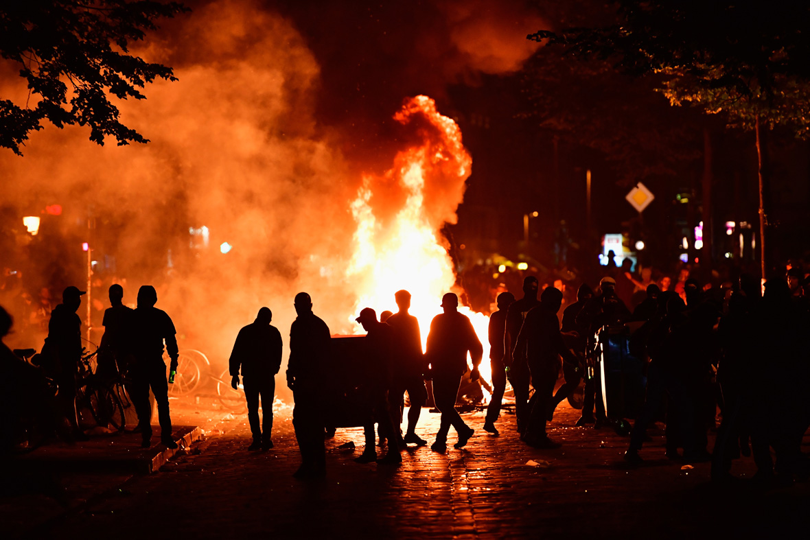 PROTESTA ‘WELCOME TO HELL’ ANTE LA CUMBRE DEL G-20