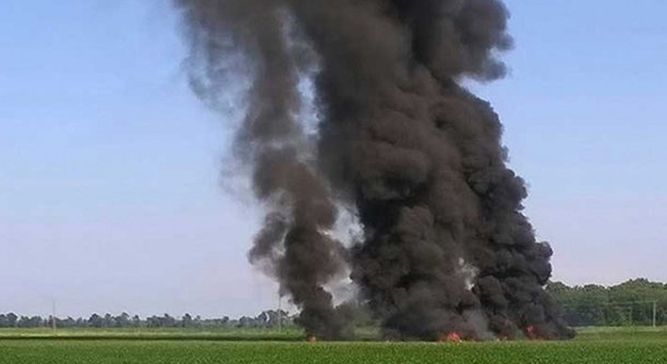 ACCIDENTE AÉREO DEL CUERPO DE MARINES NORTEAMERICANO