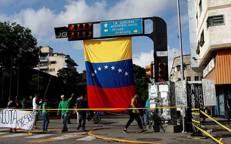 LA HUELGA DE VENEZUELA PARALIZA EL PAÍS