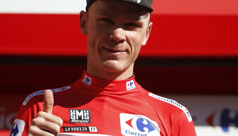 FROOME, LIDER DE LA VUELTA CICLISTA A ESPAÑA