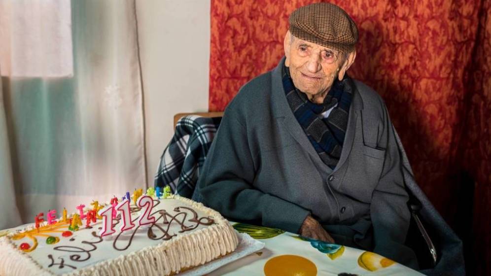 EL HOMBRE MÁS LONGEVO DEL MUNDO ES ESPAÑOL