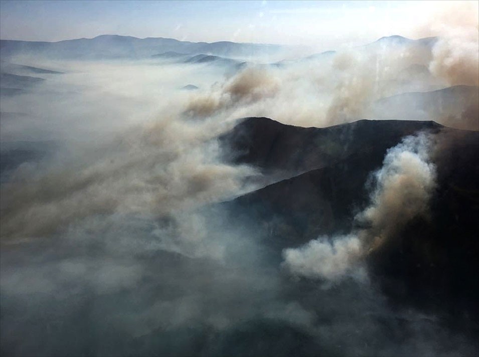 CONTINÚAN SIN CONTROL LOS INCENDIOS DEL NOROESTE ESPAÑOL
