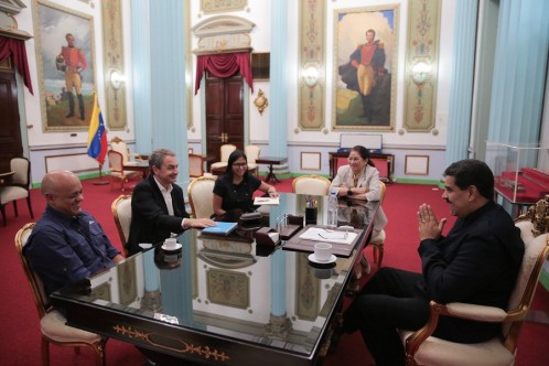 INCREÍBLE: REUNIÓN ENTRE MADURO Y ZAPATERO...