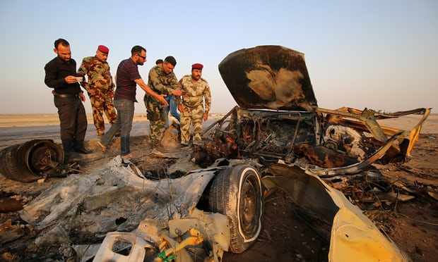 MASACRE EN DOBLE ATENTADO SUICIDA DEL ISIS EN IRAK