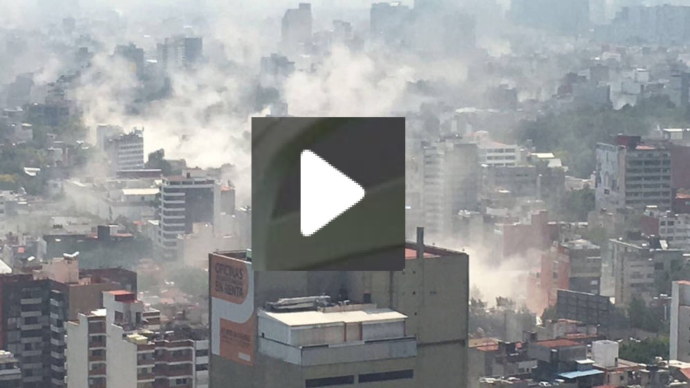 EN UNA TRISTE COINCIDENCIA, LA TIERRA VUELVE A TEMBLAR DRAMÁTICA E INTENSAMENTE EN MÉXICO