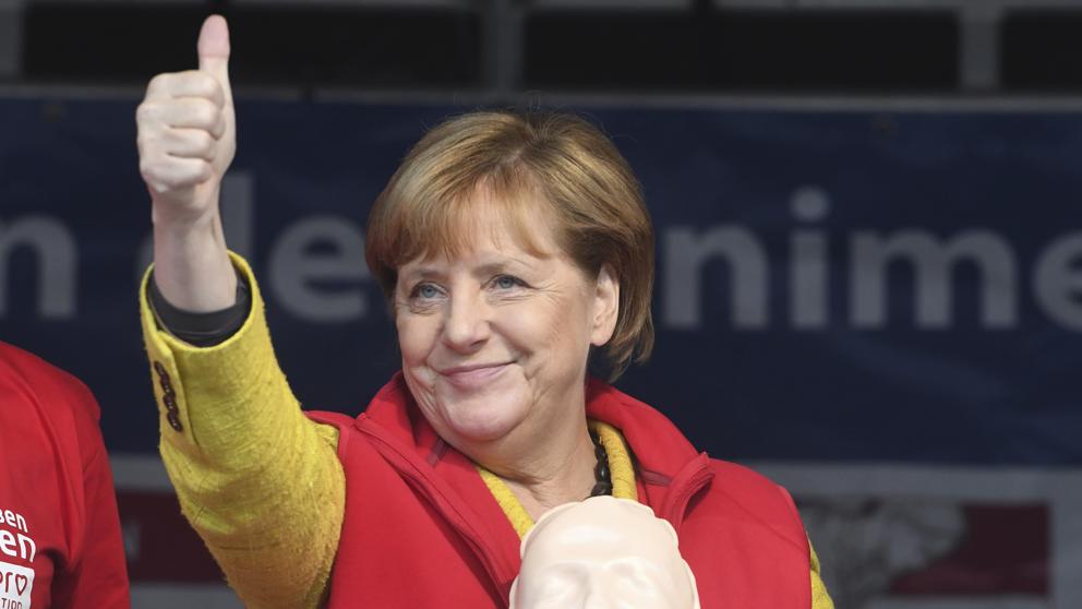 MERKEL, FAVORITA EN LAS ELECCIONES DE MAÑANA EN ALEMANIA