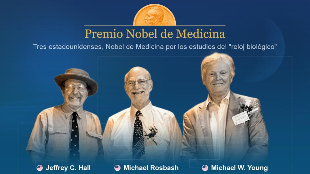NOBEL DE MEDICINA 2017 PARA EL ‘RELOJ BIOLÓGICO’