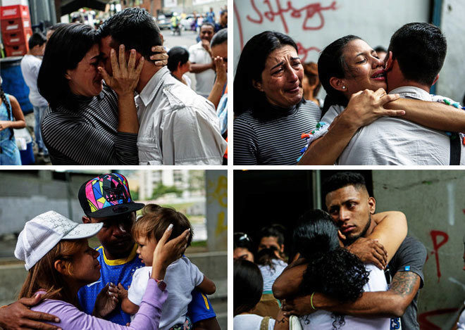 LA SITUACIÓN EN VENEZUELA ES ABSOLUTAMENTE DESESPERANTE