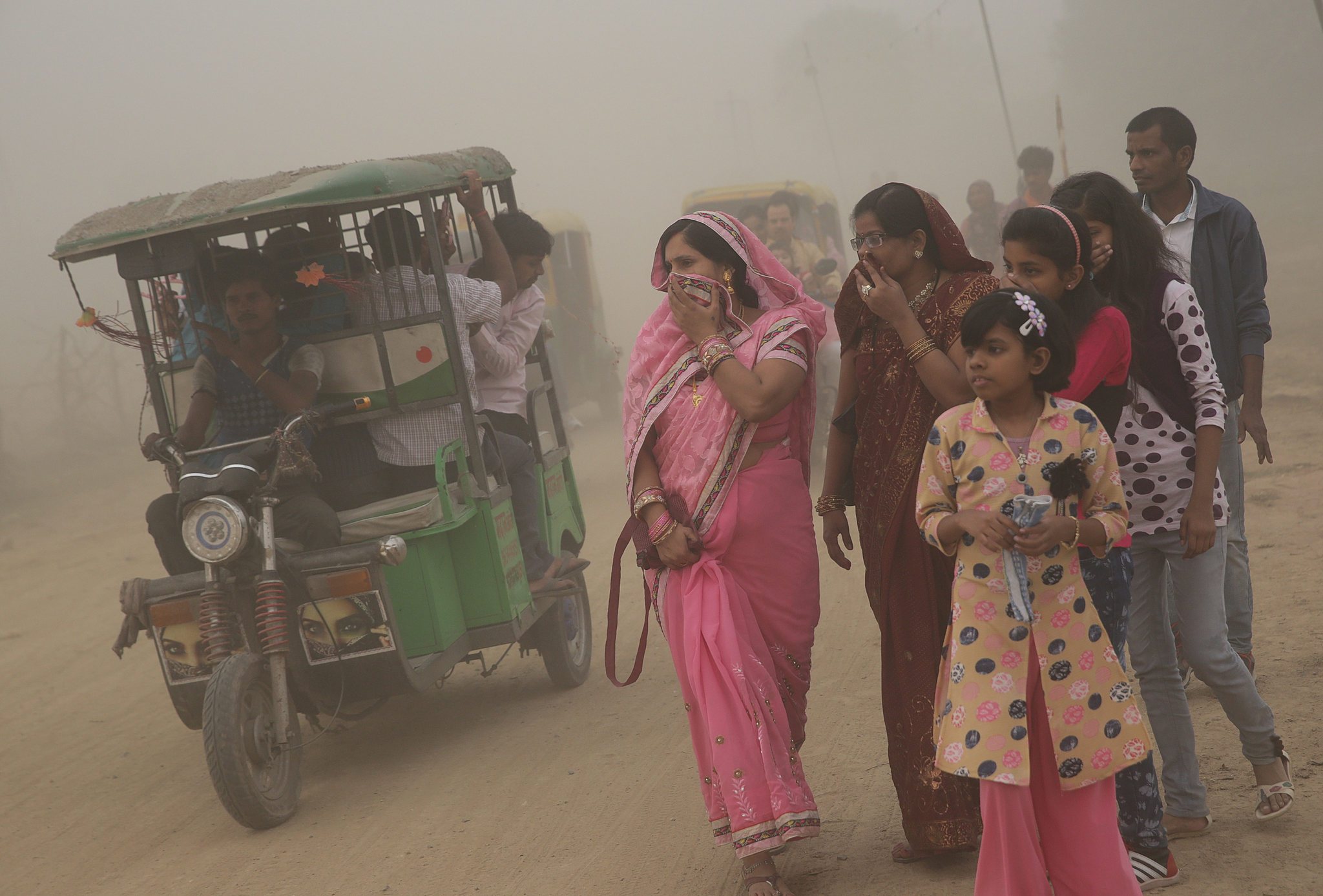 EN NUEVA DELHI NO SE PUEDE RESPIRAR