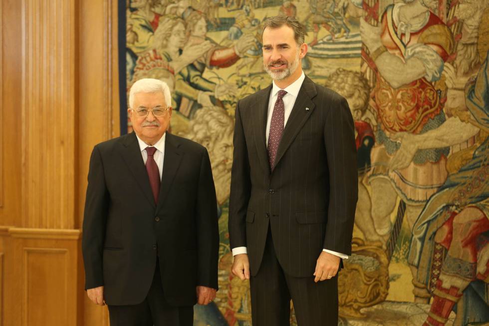 VISITA NO DE ESTADO (POR NO ESTAR RECONOCIDO) DE ABU MAZEN