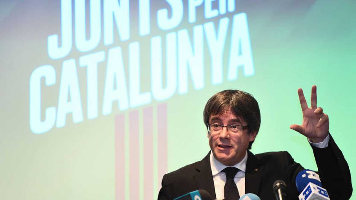 PUIGDEMONT: “LAS PRÓXIMAS ELECCIONES SON LAS MÁS IMPORTANTES DE LA HISTORIA DE CATALUÑA”