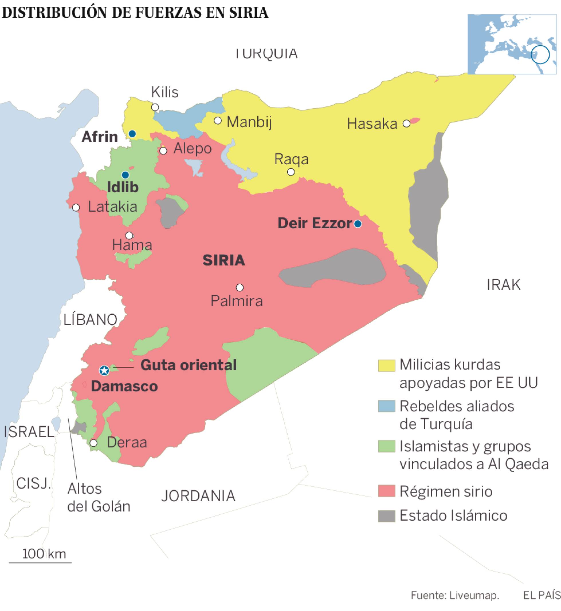 INFORMACIÓN SOBRE EL PUZLE DEL CONFLICTO SIRIO