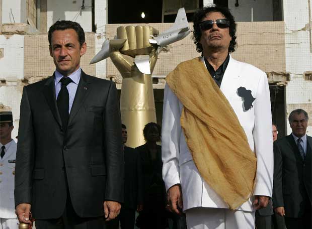 EL DINERO DE GADAFI COMPROMETE A NICOLÁS SARKOZY