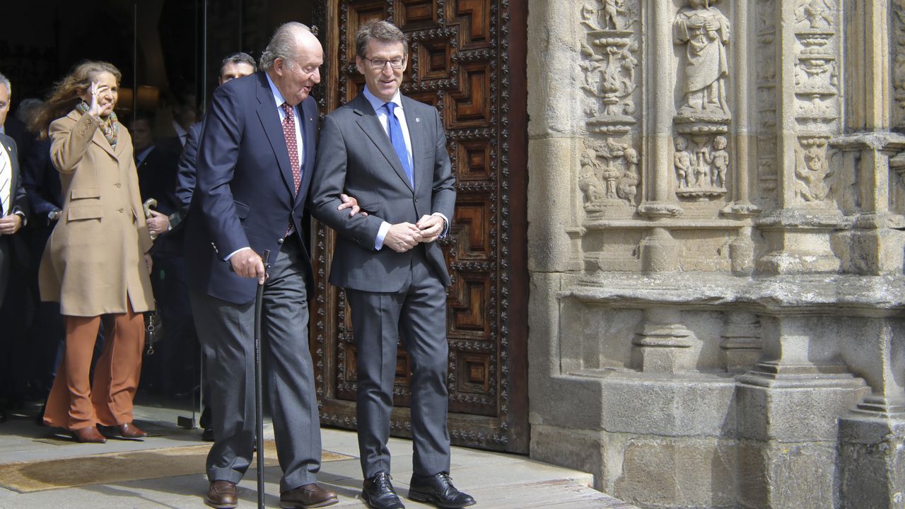 EL REY ÉMERITO OPERADO CON ÉXITO