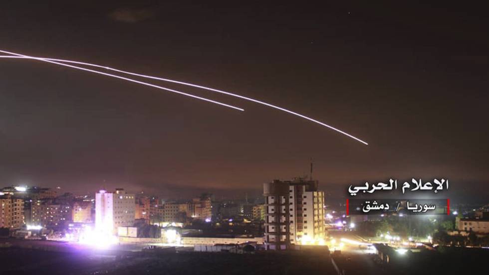 ISRAEL ATACA A IRÁN EN SUS OBJETIVOS EN SIRIA