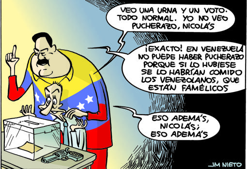 LA OPOSICIÓN VENEZOLANA CLAMA CONTRA ZAPATERO