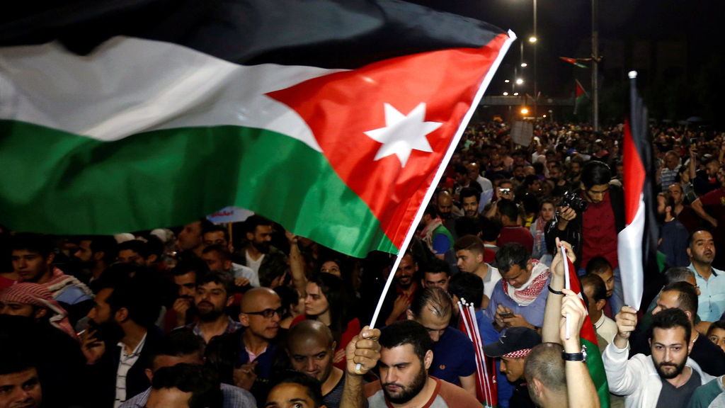 PROTESTAS EN JORDANIA CONTRA LA REFORMA TRIBUTARIA