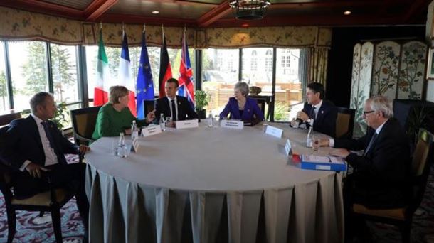 LA CUMBRE DEL G-7 COMIENZA CON MAL PIE