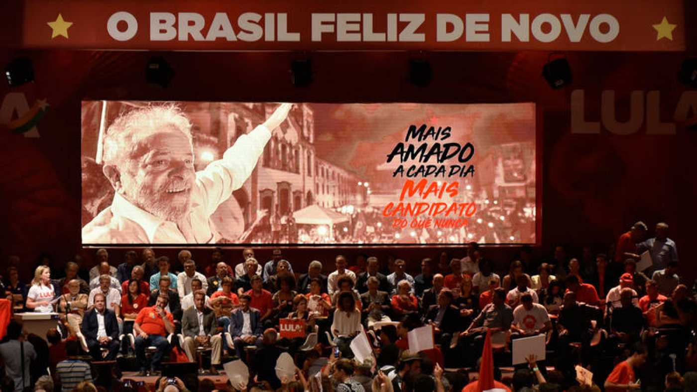 LULA DA SILVA SE PRESENTA A LAS ELECCIONES DESDE LA CÁRCEL