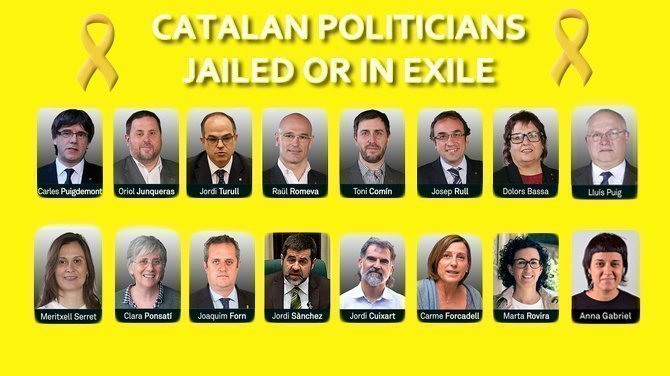 CATALUÑA: PRESOS CERCA Y ESCÁNDALO EN WASHINGTON