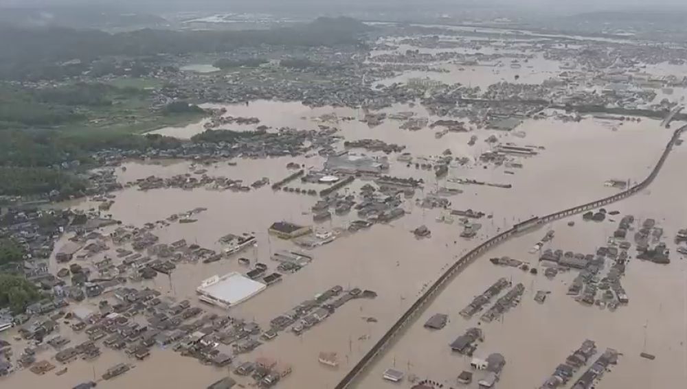 CATASTRÓFICAS INUNDACIONES EN JAPÓN