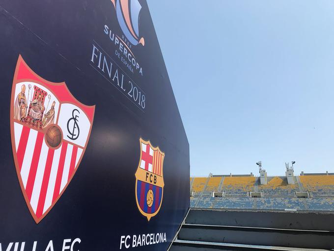 FUTBOL: LA SUPERCOPA ESPAÑOLA SE JUEGA EN MARRUECOS