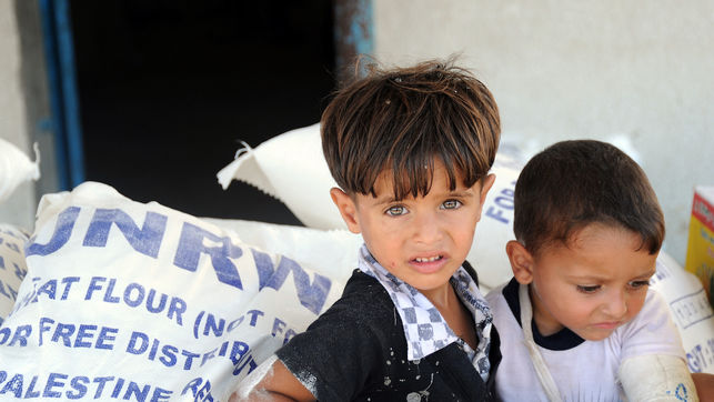 DRÁSTICO RECORTE DE LA AYUDA A GAZA