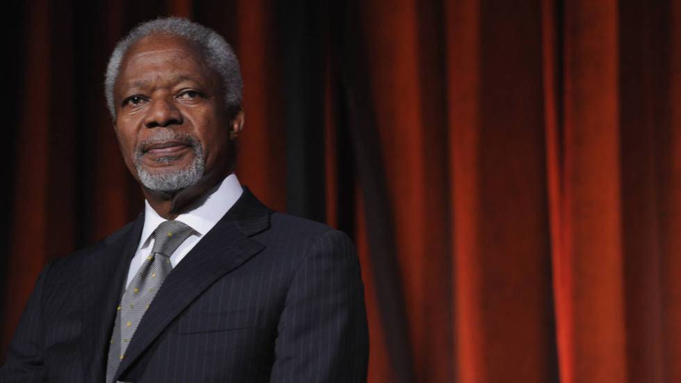 ADIOS AL EX SECRETARIO DE LA ONU: KOFI ANNAN