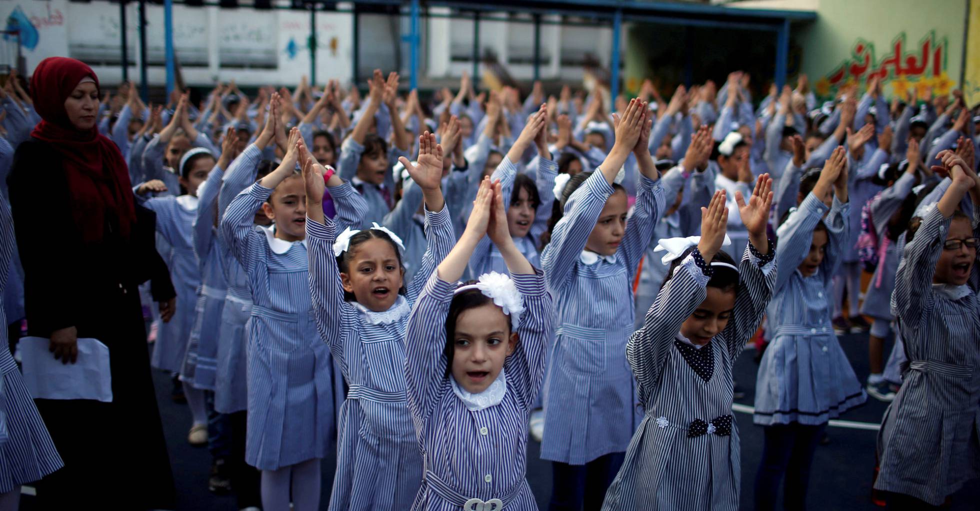 NUEVA PRESION DE TRUMP: NIÑOS PALESTINOS SIN ESCUELA