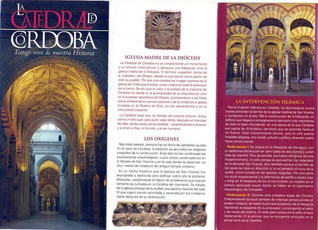 LA MEZQUITA DE CORDOBA NO ES DE LA IGLESIA CATOLICA