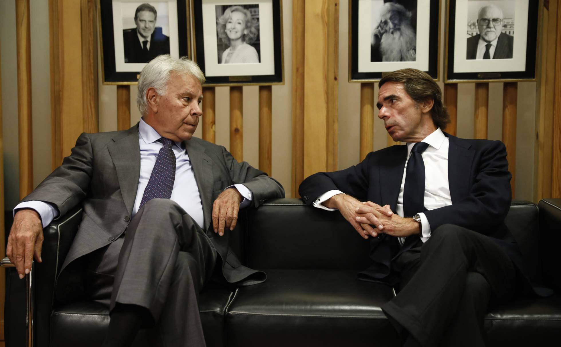 GONZÁLEZ Y AZNAR, FRENTE A FRENTE POR LA CONSTITUCIÓN