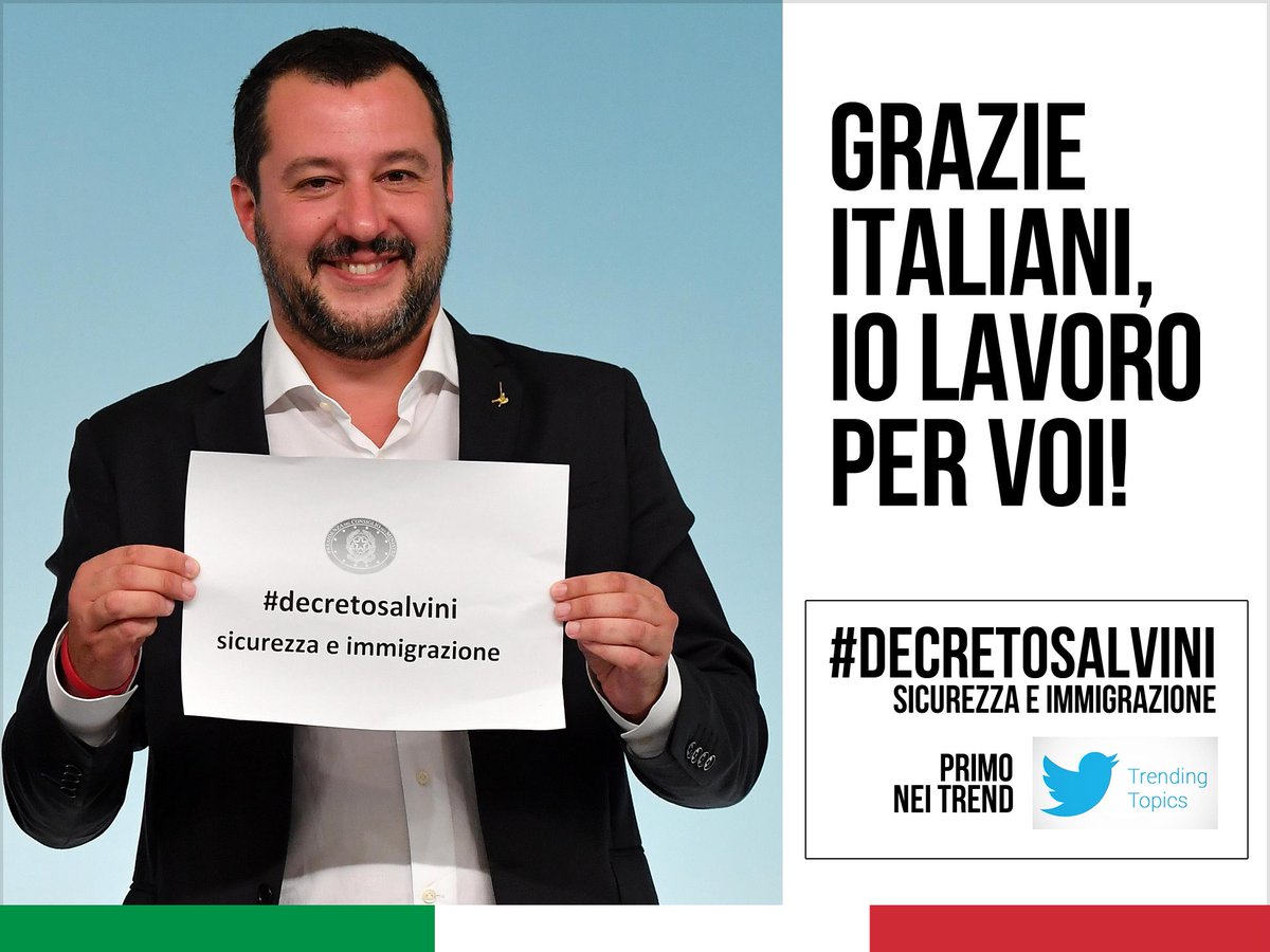 SALVINI NOS AVERGËNZA COMO EUROPEOS Y HABITANTES DE ESTE PLANETA.