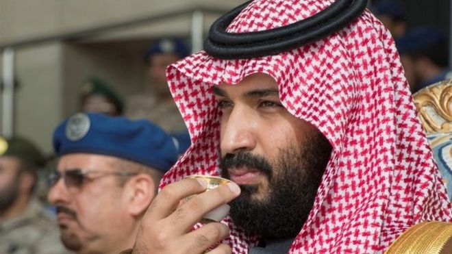 TRUMP Y BIN SALMAN: PODEROSO CABALLERO ES DON DINERO
