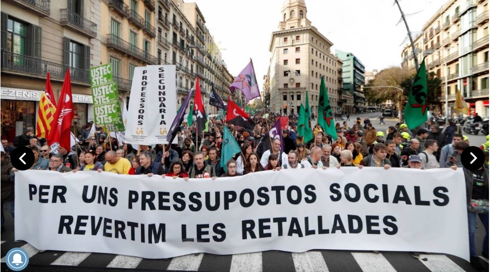 LA REPÚBLICA SE MANIFIESTA EN BARCELONA