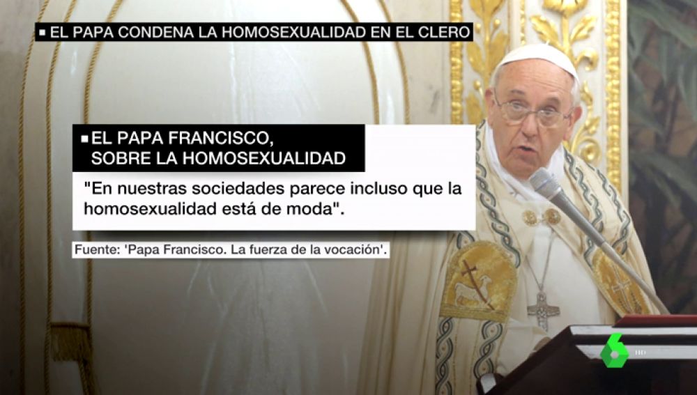 LA DOBLE VIDA DEL PAPA Y LA HOMOSEXUALIDAD