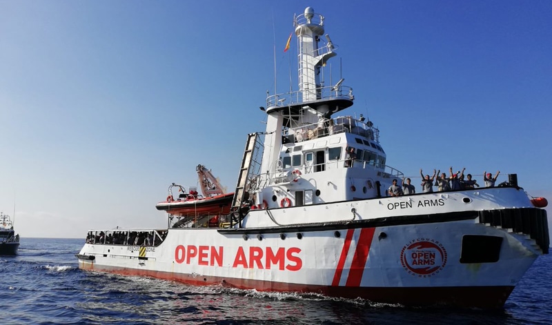 NUEVO RESCATE 313 INMIGRANTES