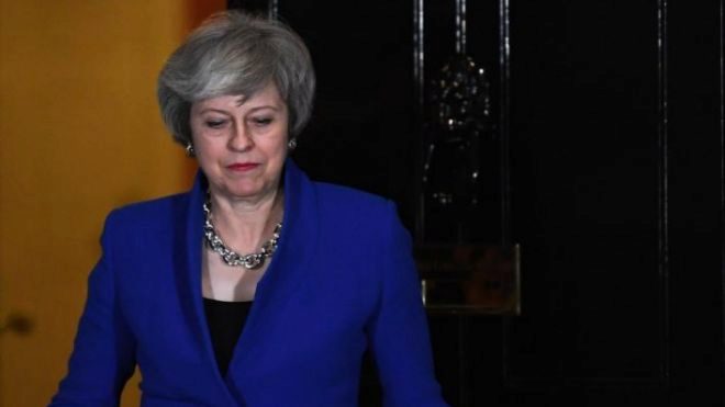 MAY NO QUIERE UN SEGUNDO REFERENDUM