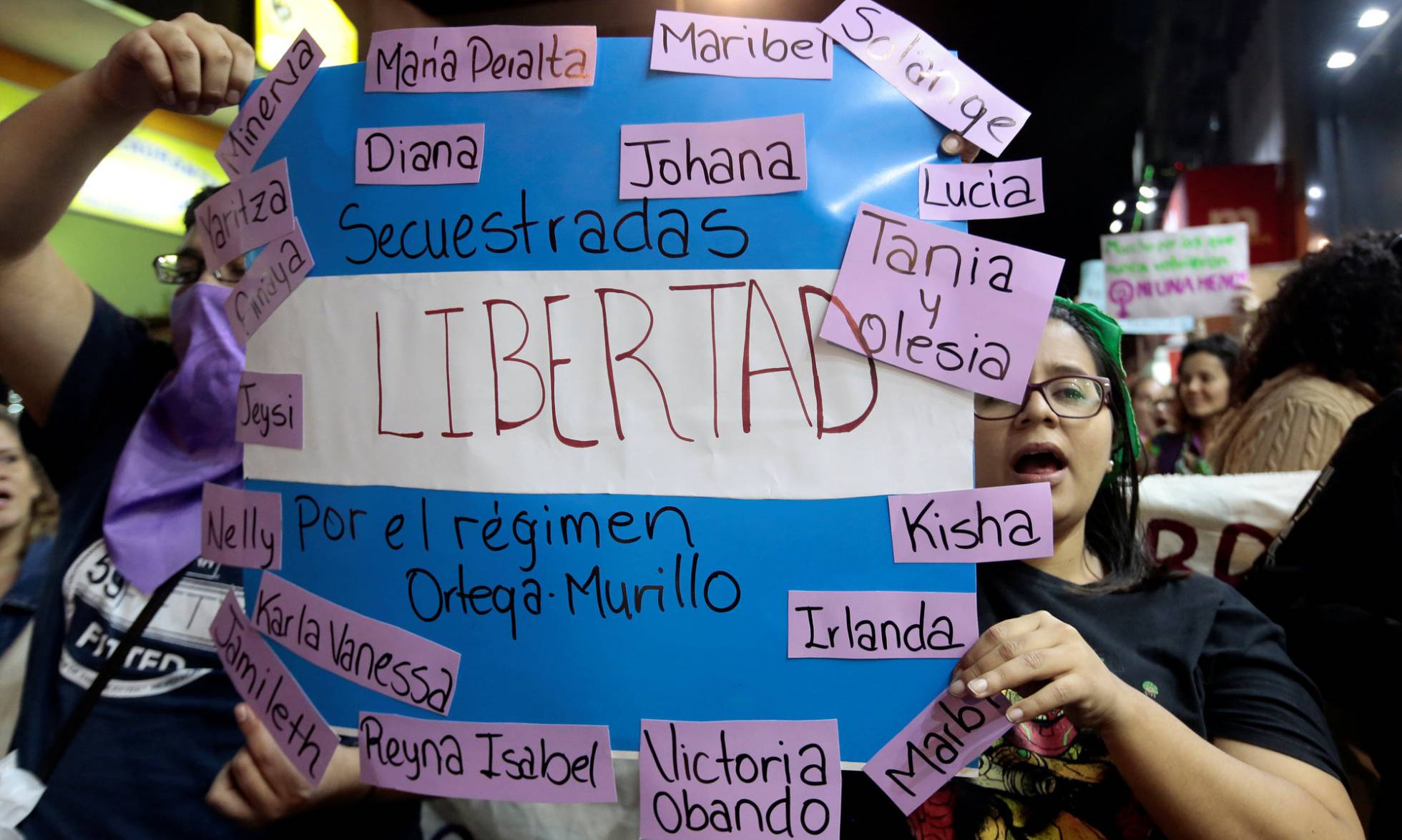 NICARAGUA: 164 DETENIDOS EN UNA MANIFESTACIÓN