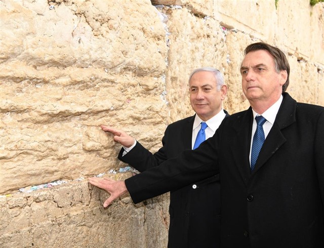 BOLSONARO TRIUNFA EN ISRAEL