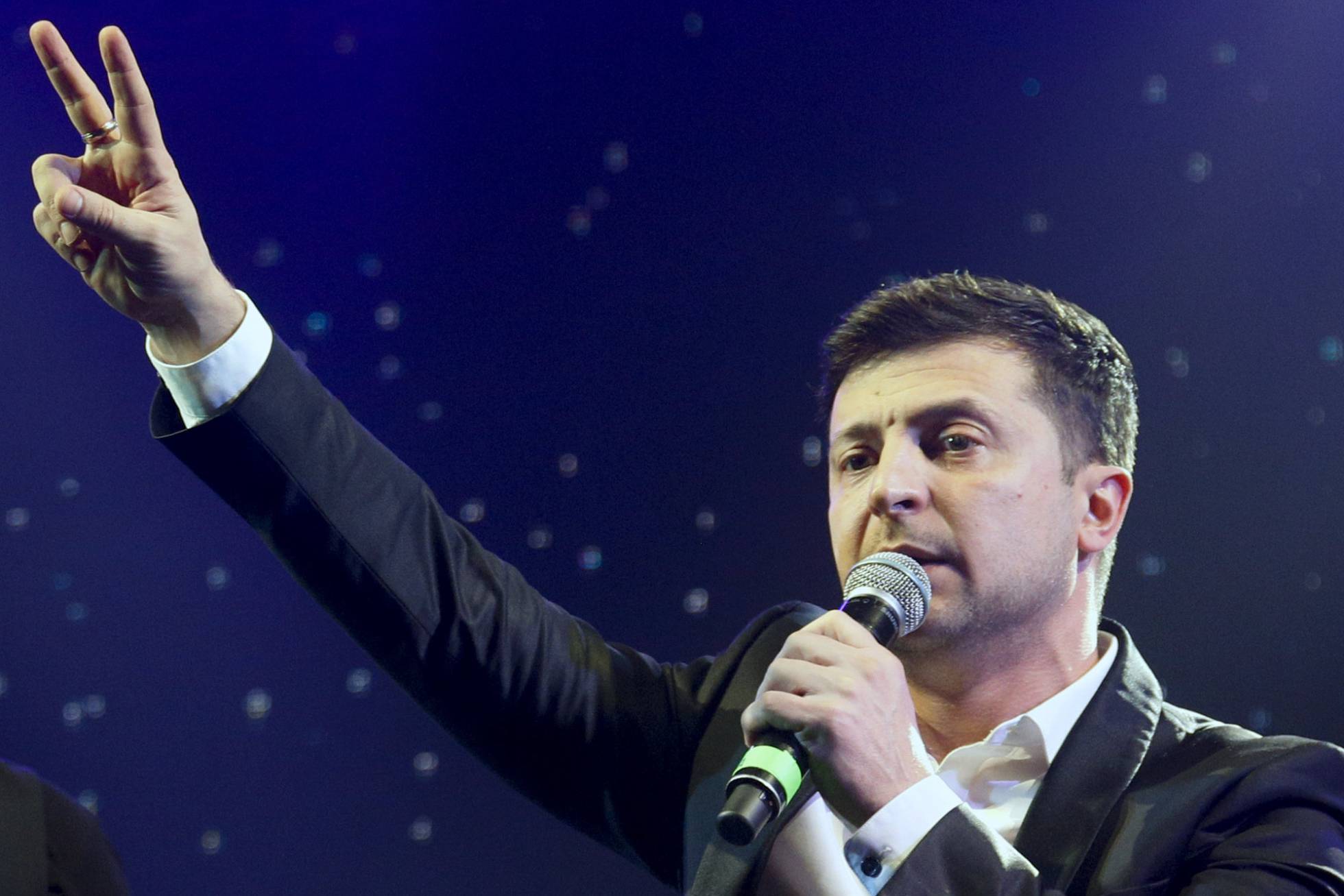 UN ACTOR CÓMICO, POSIBLE NUEVO PRESIDENTE DE UCRANIA