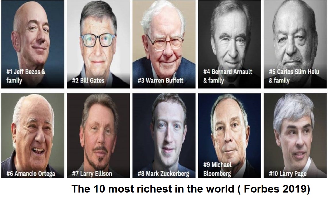 LOS MÁS RICOS CADA VEZ MÁS RICOS.