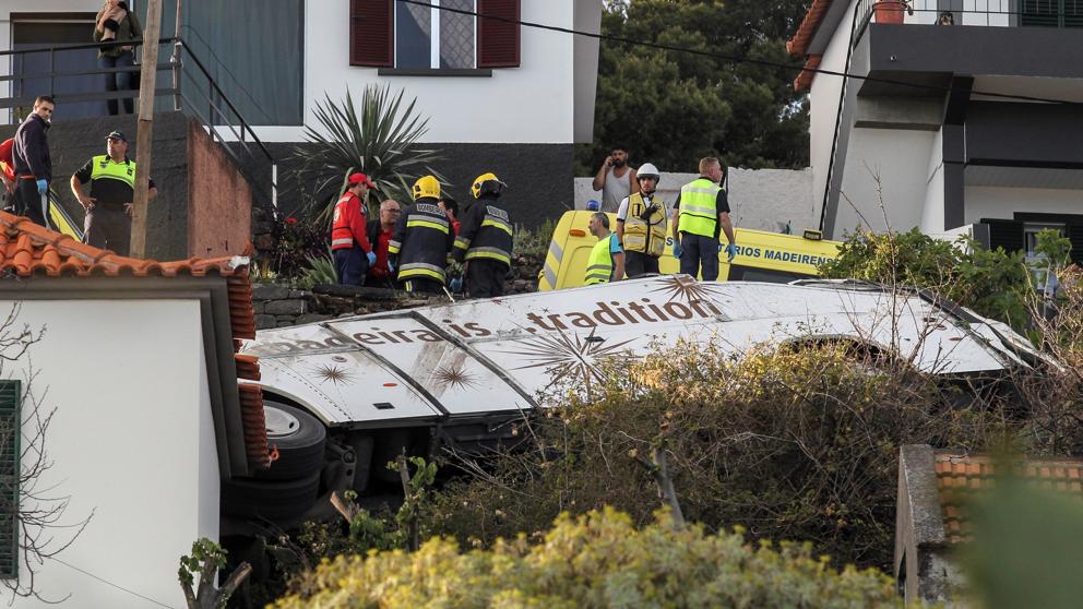 ACCIDENTE MORTAL EN MADEIRA
