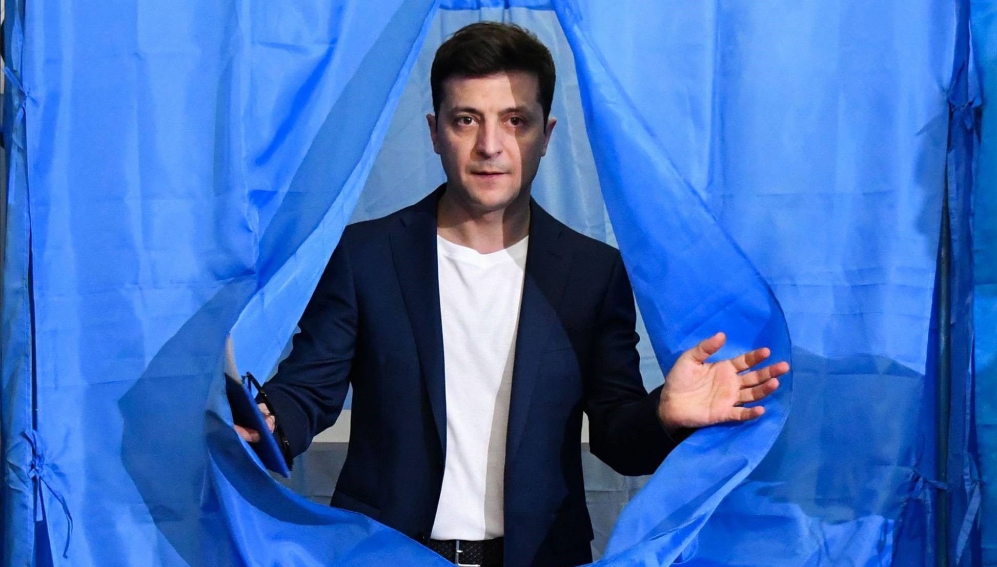 UCRANIA ELIGE A UN CÓMICO DE PRESIDENTE