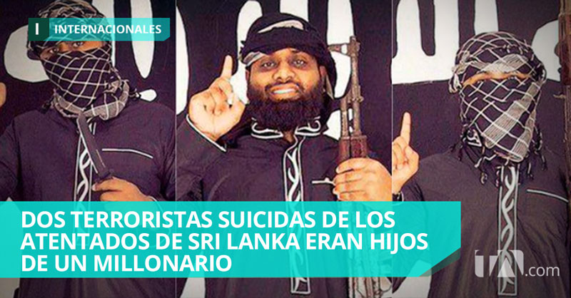 SUICIDAS ASESINOS DE SRI LANKA: JOVENES RICOS