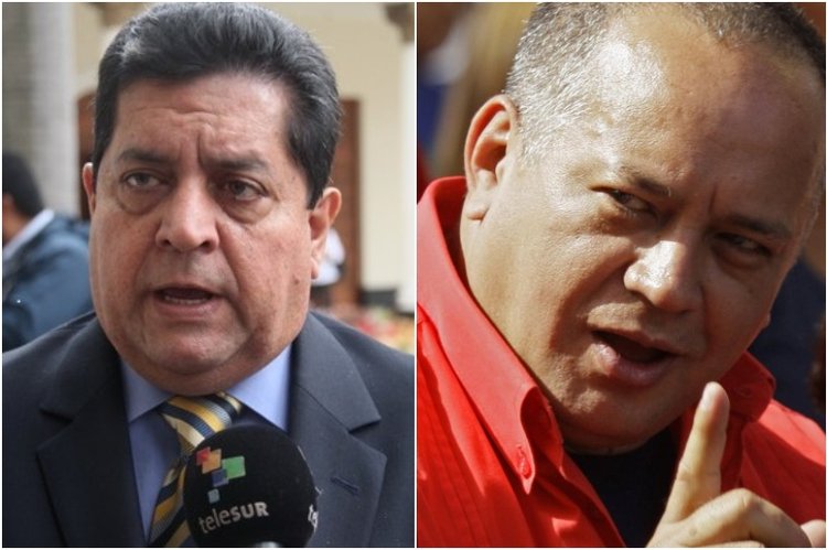 Diosdado Cabello a Edgar Zambrano 1515863 750x500