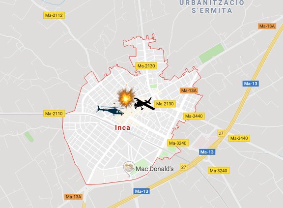 DOS ACCIDENTES AÉREOS SEGUIDOS